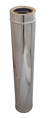 INOX CHIMNEY 1m DOUBLE LAYER